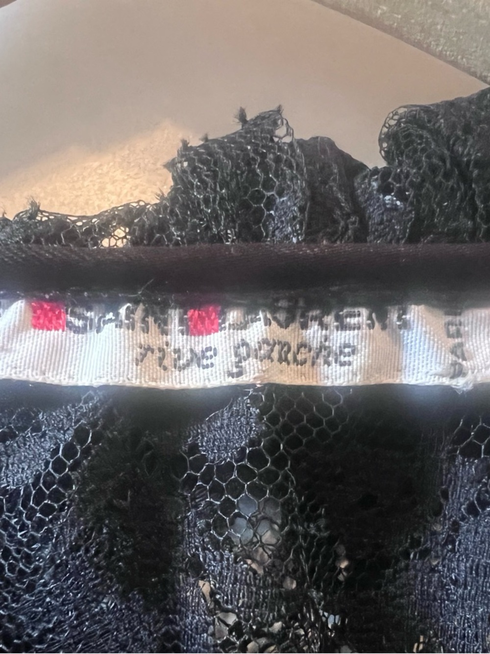 1970’s Yves Saint Laurent Lace Tie Blouse - Picture 4 of 5
